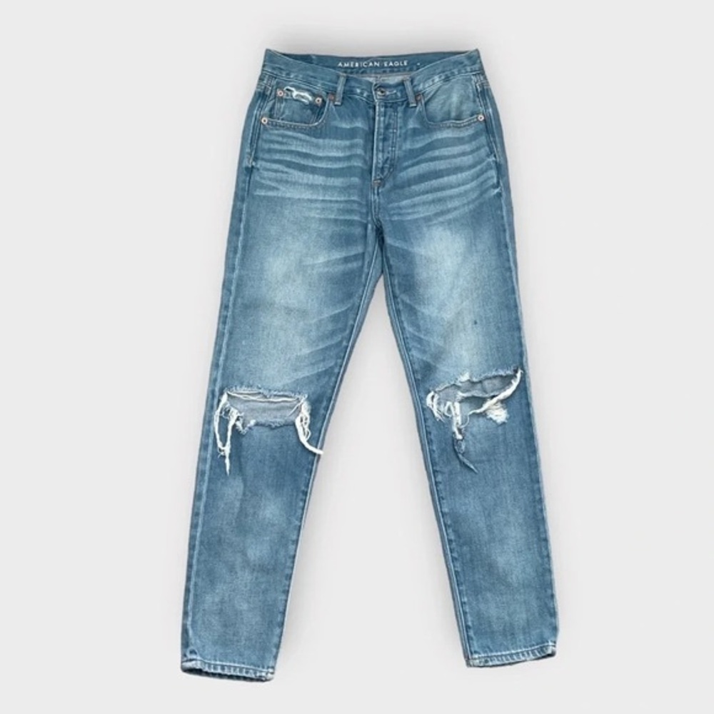 American Eagle  Hi-Rise Girlfriend Jeans - Picture 4 of 11